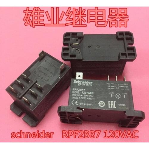 RPF2BF7 30A/250VAC RPF2BF7 Relay 120VAC PIN