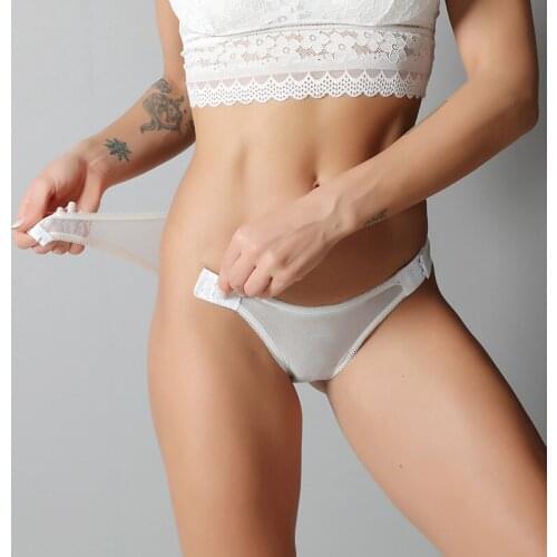 Sexy Women Panties Solid Color Lace Female Briefs Temptation Perspective Pantys Underwear Ladies Low-Rise Intimates Comfort