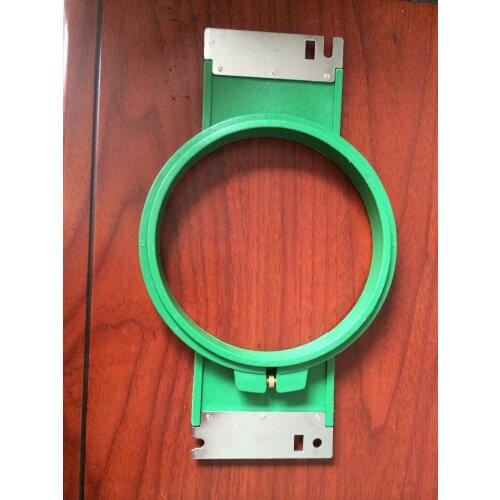 EMBROIDERY SPARE PARTS Tajima GREEN Hoops 150mm ROUND shape Total Length 270mm TAJIMA tubular frame TAJIMA tubular hoop