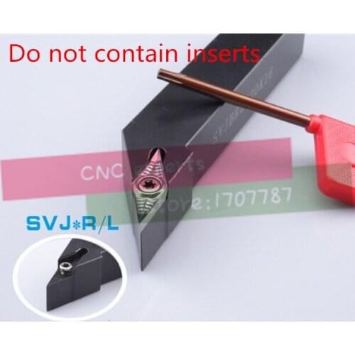 1PCS SVJBL SVJBR1212H11 SVJBR1616H11 SVJBR1616H16 SVJBR2020K11 SVJBR2020K16 SVJBR2525M11 SVJBR2525M16 CNC Turning Holder Tools