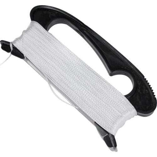 100M Flying Kite Line in Kits String Handle with Winding Board Outdoor Sports Tool Durable Flying Kite Polyester Line Child Gift