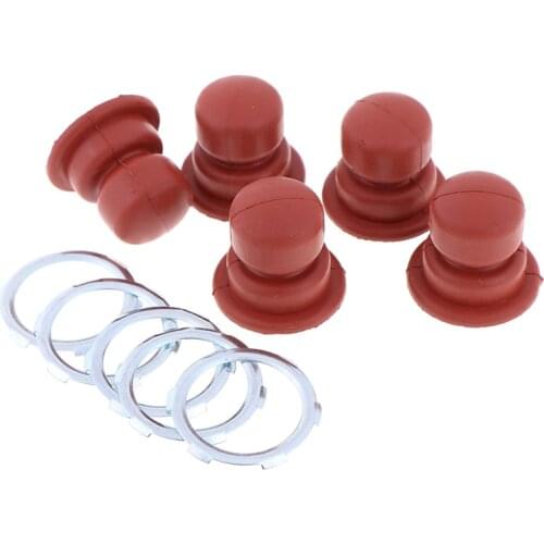 5Pcs/set hot sale Carburetor Oil Cup/Primer Bulb/Gasket For Tecumseh Primer Engines Vector Carburetors Chainsaws Parts