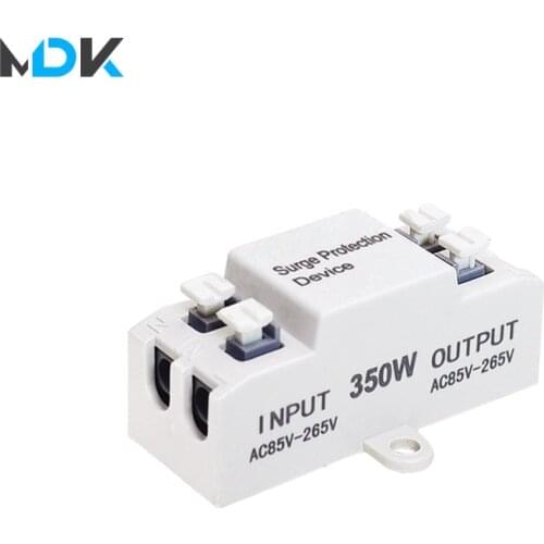 Electrical surge filter LED lamp buffered stable voltage 5000V Max 350W Extend the life of lamps and appliances