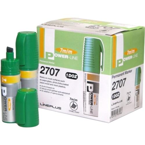 Line Plus Green Markers