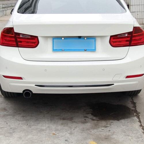 For BMW 3 Series Sedan Modified Sticker Rear Trunk Lower Bar Decoration Trim Strips