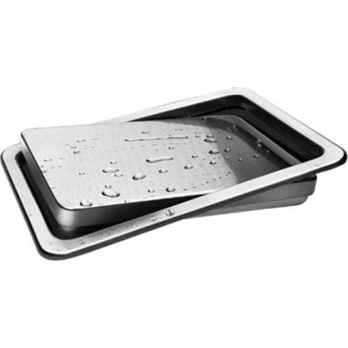 Garbage Flap Trash Bin Cover Flush Built-in for Kitchen Counter Top