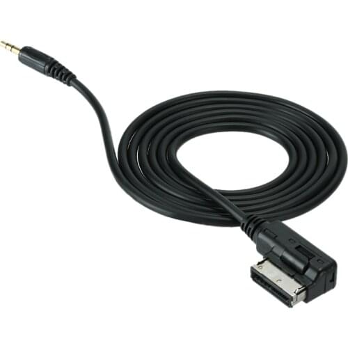 New Universal Car AMI MMI to 3.5mm Music Interface Audio Adapter Cables for Audi A3 A4 S4 A5 S5 A6 S6 A8 Q3 Q5 Q7 TT R8