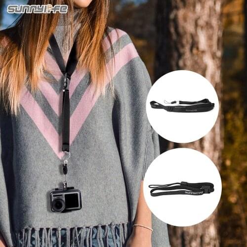 Sunnylife Hand Strap Neck Lanyard Accessory for POCKET 2/FIMI PALM 2/OSMO ACTION/GoPro 8 MAX Series