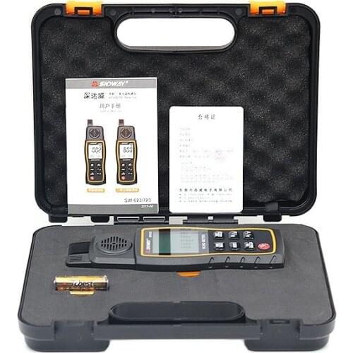 Maxgeek 3-In-1 Handheld CO2 Meter Monitor Carbon Dioxide Temperature Humidity Tester Detector SW-723