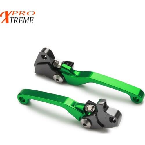Motorcycle CNC Billet Pivot Foldable Brake Clutch Levers For Kawasaki KX250F KX450F KXF 250 450 2013 2014 2015 2016 2017 2018