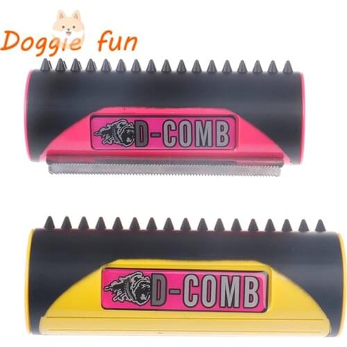 Pet Dog Hair Comb Lint Roller Dog Cat Puppy Cleaning Brush Cats Hair Remover Sofa Carpet Cleaner Brushes Pet Supplies Comb New