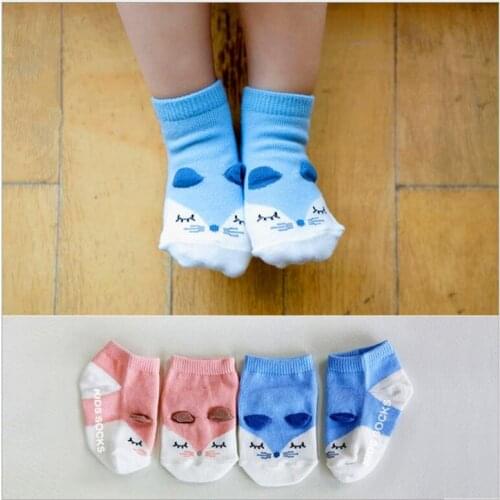 Unisex Baby socks Hot sale Cotton Cute Boys Girls floor socks kids Children anti-slip socks Soft Calcetines Kawaii