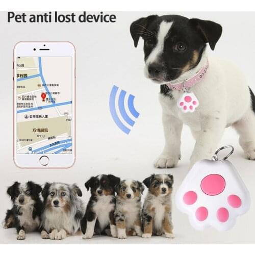 Anti Lost Device GPS Tracker Mini Key Finder Locator Sensor Wireless Bluetooth Alarm Finder Locator Waterproof For Kids Pets Cat
