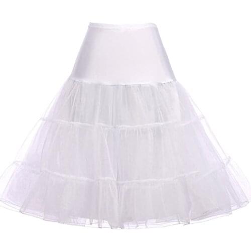 New Fashioned Petticoat Skirt Rockabilly Dress Crinoline Underskirts for Women
