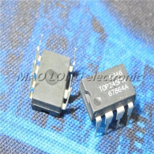 10PCS/LOT TOP245 TOP245PN TOP245P DIP-7 switching power management chip IC New In Stock Original Quality 100