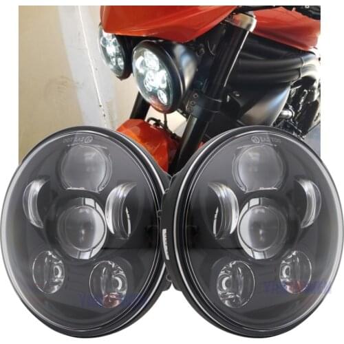 2 PCS 5.75 inch led headlight 5 3/4'' motorcycle headlight 45W for Triumph Speed/Street Triple Thunderbird & Rocket 3