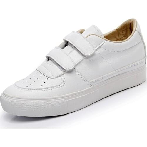 2018 Autumn New Increase Female Korean Wild White Shoes Casual Students Basic Womens