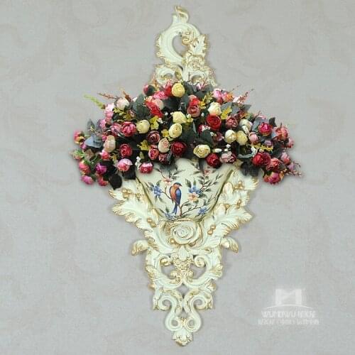 White House US House Grand C silver baskets wall home decorative wall baskets