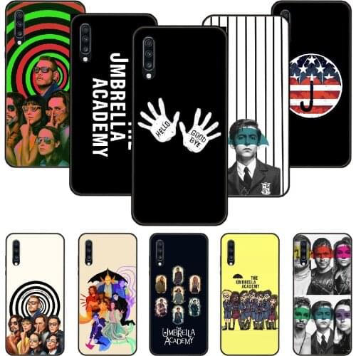Phone Case For Samsung Galaxy A 50 51 71 70 7 5 10 20 30 40 41 21 S E Black Cover Shell Trend Gallagher TV Umbrella Academy