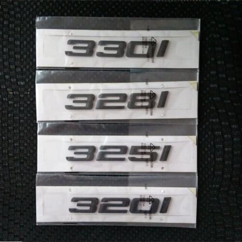 Black ABS M Power M performance car rear sticker car body sticker for BMW E90 F30 F35 series 320i 325i 328i 330i
