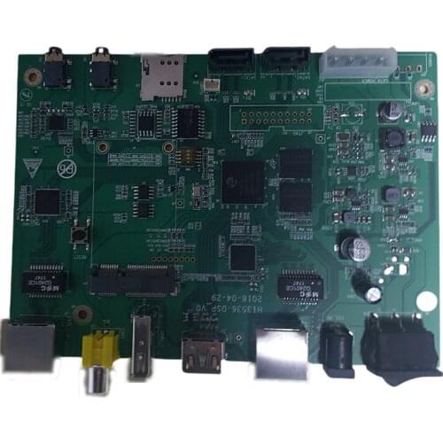 For H264h265 hard decoding 4K30 dual gigabit hi3536c development board NVRSATA storage NAS