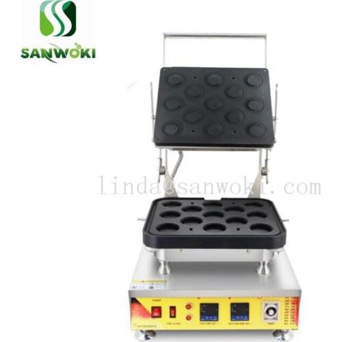 110V 220V Electric tartlet shell making machine egg tart maker 13pcs/mold Non-stick Waffle Bowl baker Machine cup cake baker