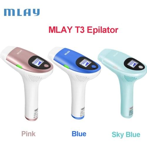 Mlay T3 IPL Hair Removal Epilator a Laser Permanent Face BIkini Body Hair Removal 3IN1 Electric Depilador a laser 500000 Flashes