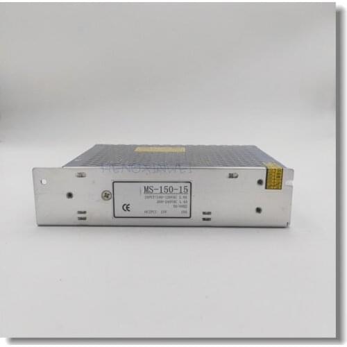 Free shipping switching power supply ms-150 150w 12v 15v 24v 36v 48v mini size led power supply unit ac dc converter