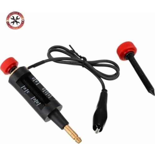 Car Ignition Spark Plug Tester Pick Up Coil Test Pen Adjustable High Energy Spark Plug Tester Wire Coil Circuit Diagnostic Tool