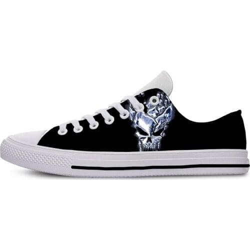 Destruction Road Band Most Influential Metal Bands of All Time Mens Low-top Casual Shoes 3D Pattern Logo Men Shoes