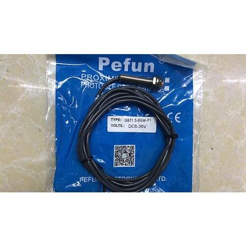 Genuine "Beifuning pefun" sensor switch, proximity switch GBT1.5-8GM-P1, PNP normally open
