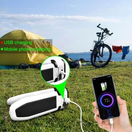 Camping Lantern Portable Light Camping Light Led Rechargeable Flashlight Lamp Emergency Camping Light Bulb Powerful Solar or Usb