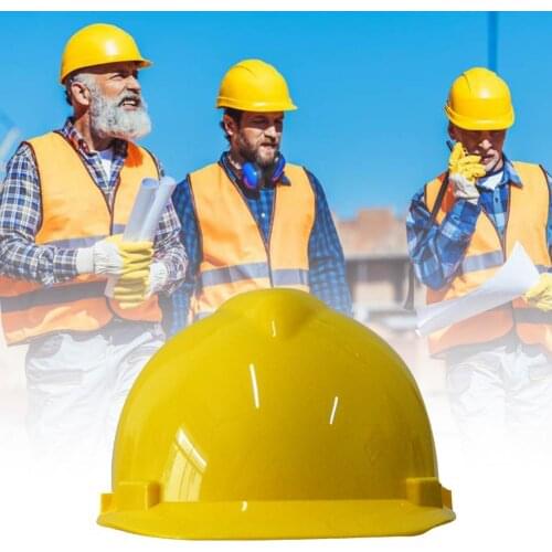 Professional Anti-press Function Work Cap Inner Lining Industrial Hat Smooth Industrial Hat Rotary Knob for Security