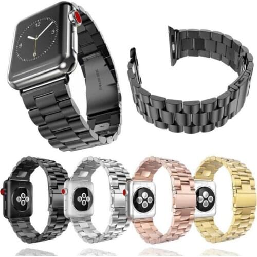 Stainless Steel Apple Watchband for for iWatch Series 1 2 3 4 5 38mm 40mm 42mm 44mm Apple Watch Sport Edition Watch Band