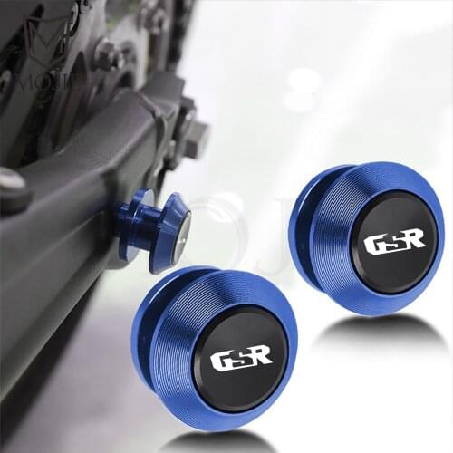 Motorcycle Swingarm Sliders Spools Swingarm Stand Screws Protector For SUZUKI GSR400 GSR600 GSR750 GSR250 GSR 250 400 600 750