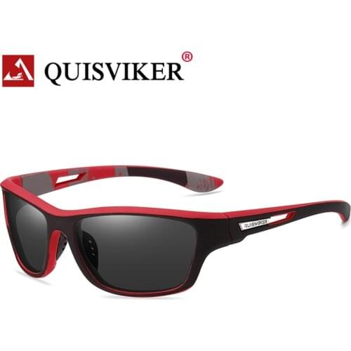 QUISVIKER BRAND Design NEW Sunglasses Men Polarized UV400 Square Goggles Male Sun Glasses Women Female Vintage Driving Eyewear