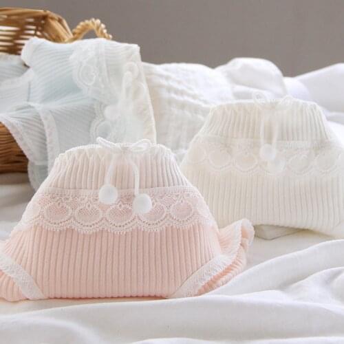 SP&CITY Lolita Bow Thread Cotton Womens Underwear Sexy Lace Side Seamless Panties For Women Cotton Brief Clothing For Women