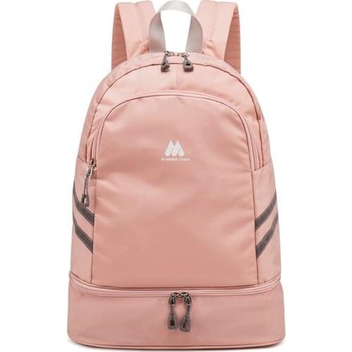 High Capacity Backpack Portable Independent Shoes Clothes Storage Bag Woman Travel Organizer Fitness Sports Accessories S2149