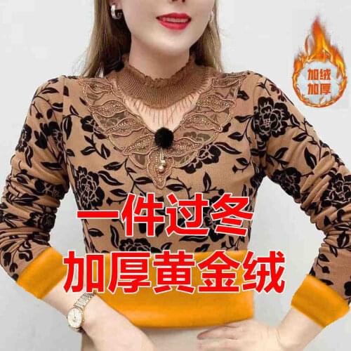 Woman Tshirts Womens Winter Clothing plus Size Womens Clothes Long Sleeve T-shirt Top Tops Mujer Camisetas