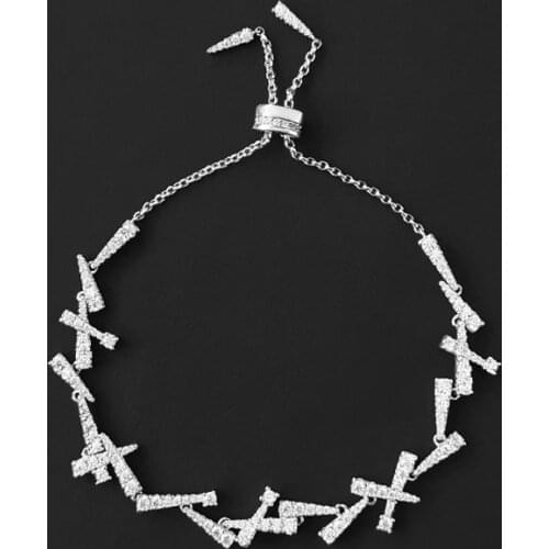 S925 Sterling Silver Branch Leaf Bracelet Light Luxury Personality Fashion Cold Wind New Luxury Brand Monaco Jewelry