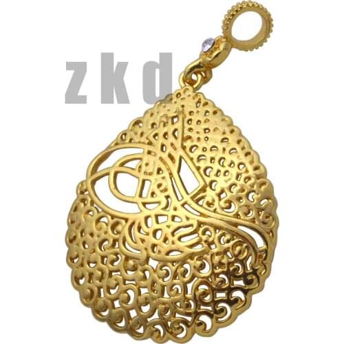 ZKD Islam muslim Ottoman Turkish crystal pendant necklace