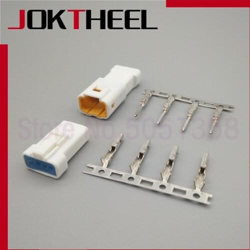 1-30 sets 4 pin way JST JWPF 0.7mm pitch terminal male female auto connector plug 04R-JWPF-VSLE-S 04T-JWPF-VSLE-S