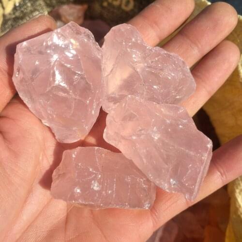 1pcs Natural Rough Rose Quartz Crystals (Raw Specimen Healing 90-100g
