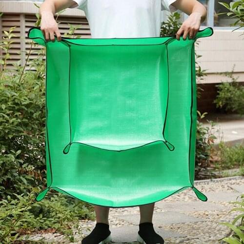 1PCS Plant Repotting Square Mat Floor Carpet Practical Multifunctional Indoor Green Bonsai Succulent Potting Tarp for Plant