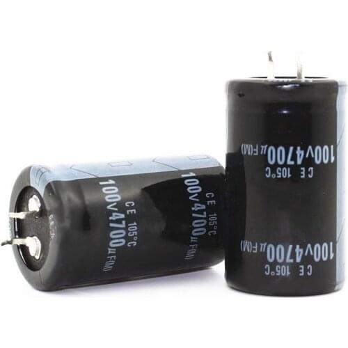 100V4700UF Electrolytic capacitor aluminum electrolytic capacitor 4700uf 100v 35*50MM