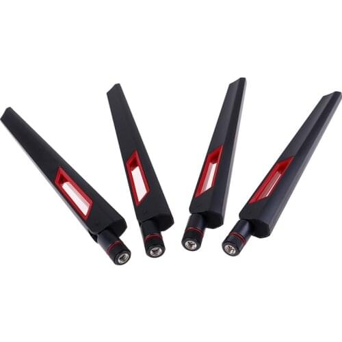 2pcs 12 Dbi Dual Band WIFI Antenna 2.4G 5G 5.8Gh RP SMA Male Universal Antennas Amplifier WLAN Router Antenne Booster