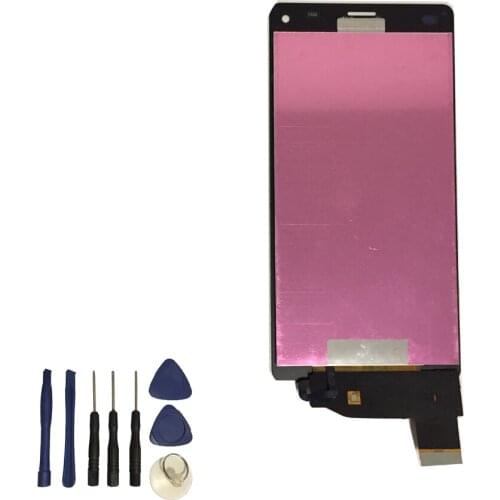 4.3 inch For Sony Xperia Z3 Mini Compact D5803 D5833 Touch Screen Digitizer + LCD Display Monitor Module Assembly + Free Tools