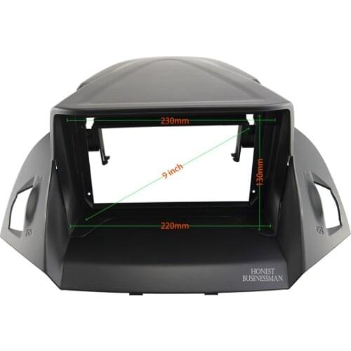 9 INCH Car Audio Frame GPS Navigation Fascia Panel Car dvd Plastic Frame Fascia is suitable for FORD KUGA 2013