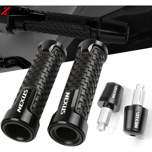 Motorcycles Accessories 22MM Handlebar knobs Hand Grips Handle Bar End Cap Plug FOR PIAGGIO GILERA FUOCO 500 GP800 GP850 NEXUS