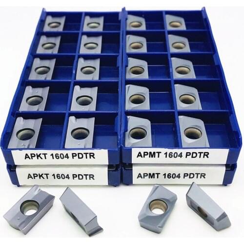 APKT1604 APMT1604 PDTR LT30 carbide inserts original milling turning tools lathe parts tool machine tool accessories APMT1135
